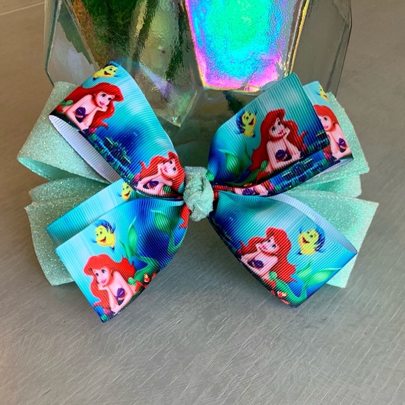 Disney The Little Mermaid Hair Bow - Picture 1 of 1